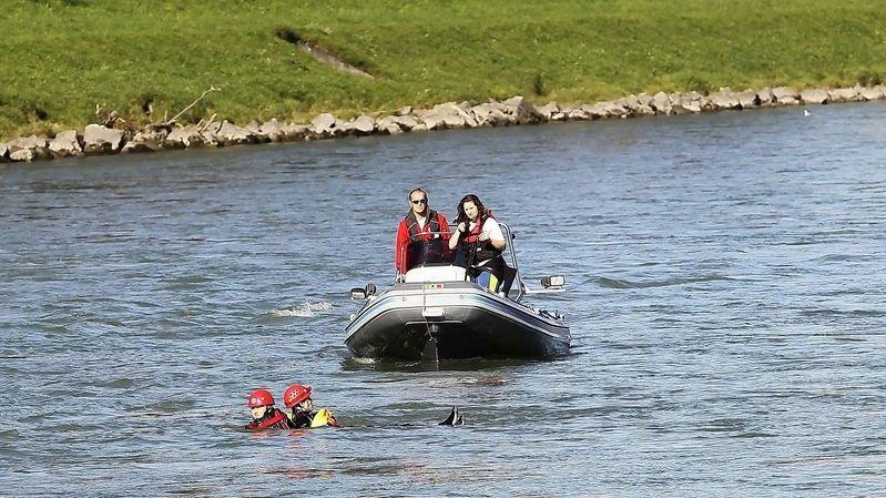 Schauübung der Wasserrettung