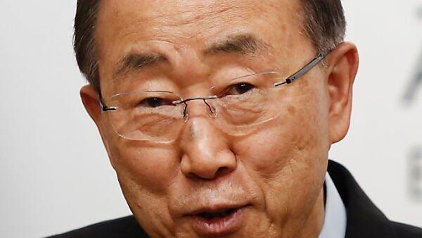 UNO-Generalsekretär Ban Ki-moon in Wien