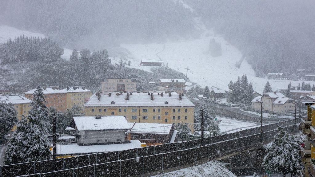 Schnee in Bad Gastein