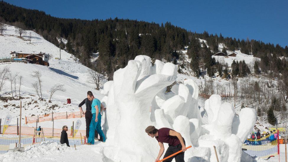 "Art On Snow" im Gasteinertal