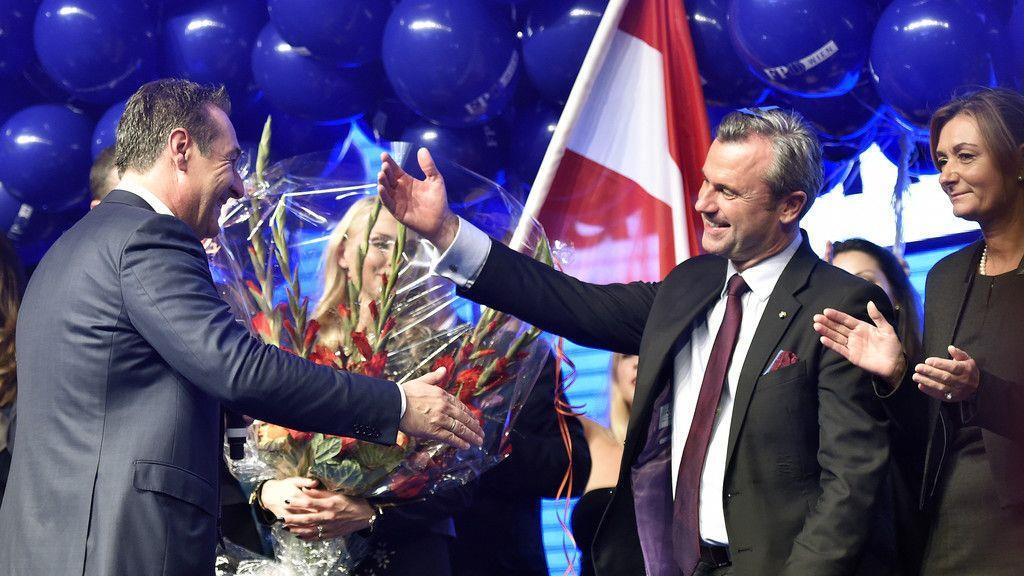 Wahlfeier FPÖ 2017