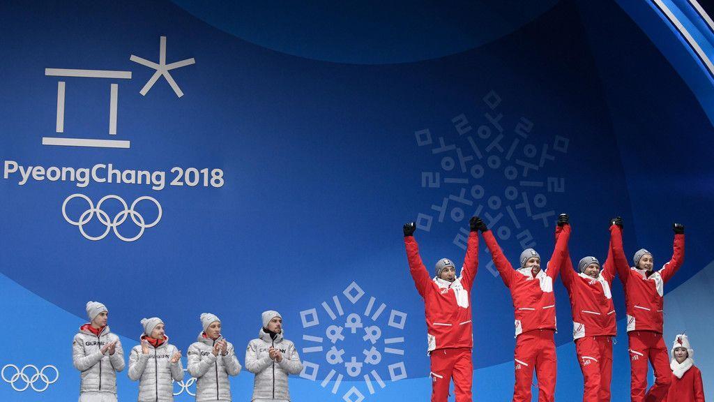 Olympia-Bronze für Staffel der Nordischen Kombination