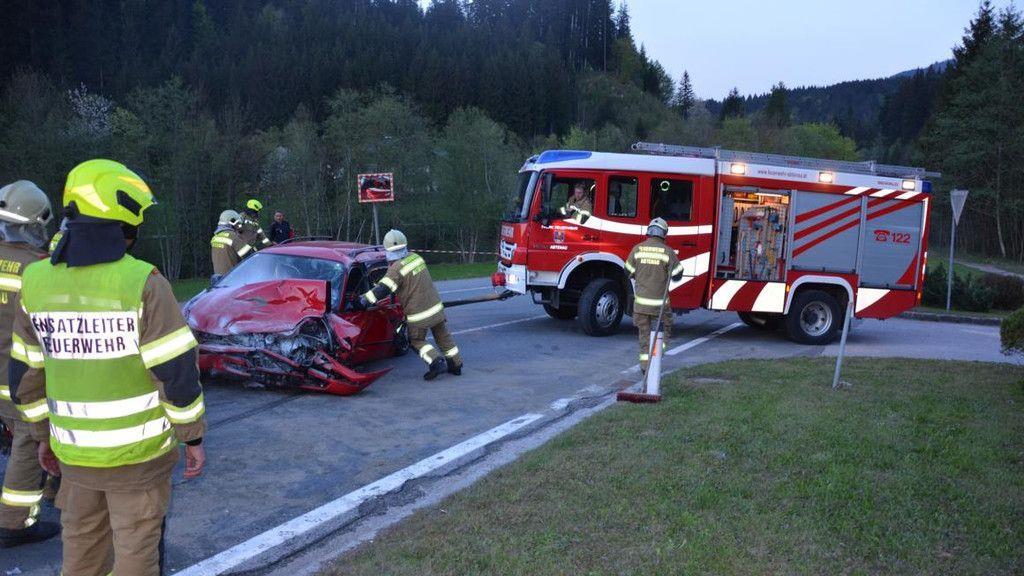 Schwerer Crash in Abtenau