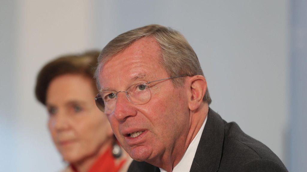 Rücktritt von Hans Mayr: Bilder der ÖVP-Pressekonferenz