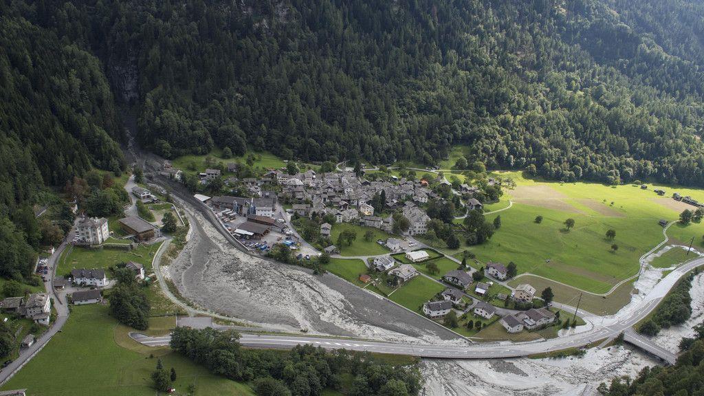 Bergsturz in der Schweiz I