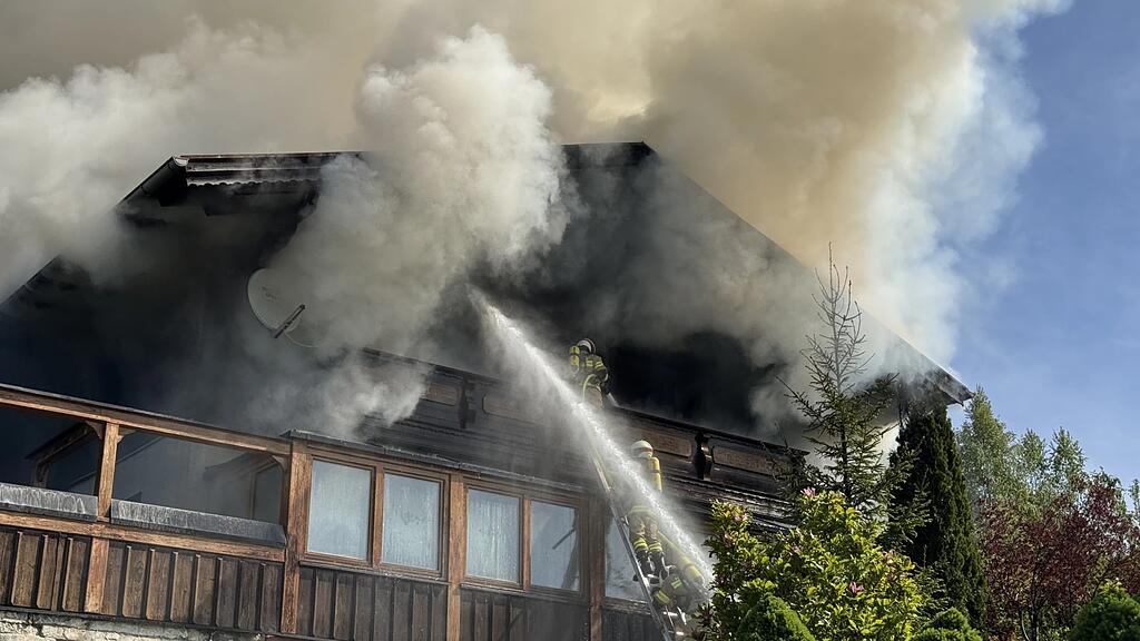 Wohnhausbrand Ebenau