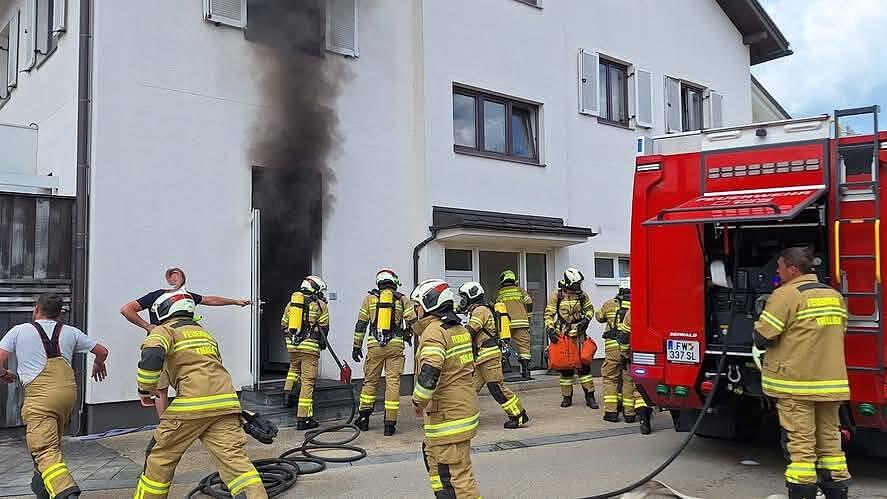Küchenbrand in Thalgau