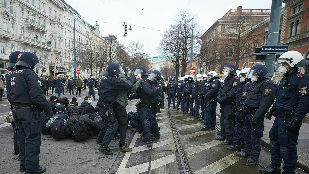 Corona-Demo Wien