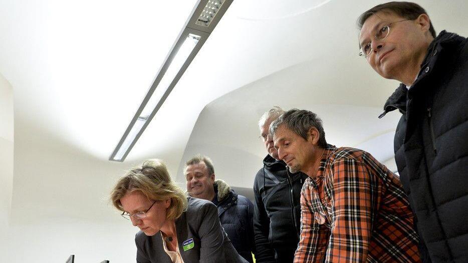 Unterschrift für Volksbegehren