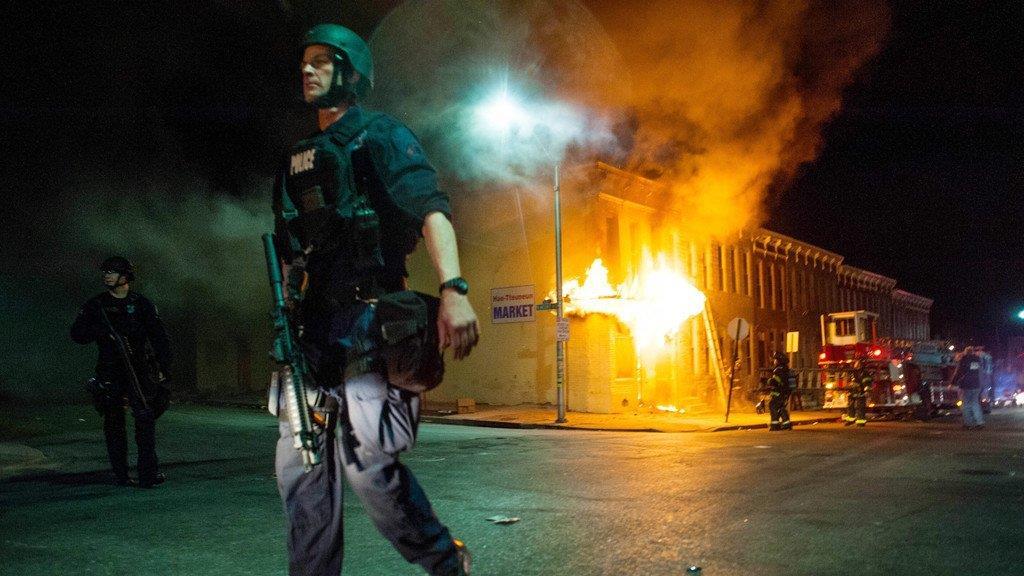 Schwere Ausschreitungen in Baltimore I