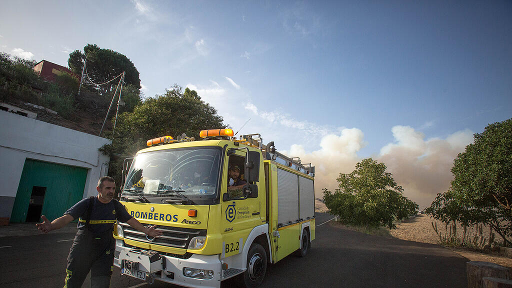 Waldbrand Gran Canaria