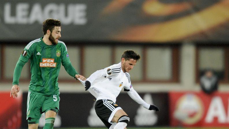 Rapid mit 0:10-Gesamtscore gegen Valencia ausgeschieden
