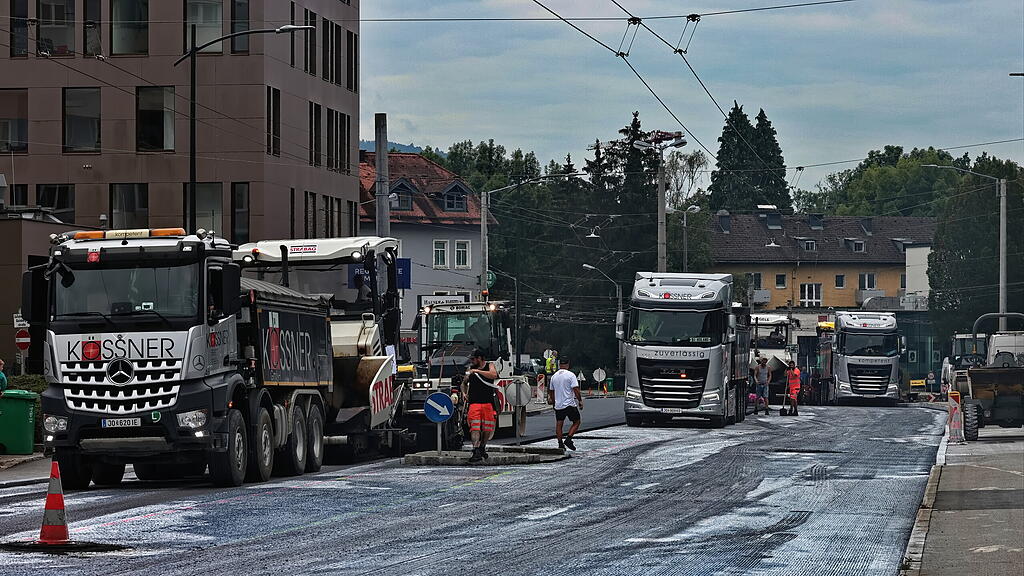 bauarbeiten fürbergstraße