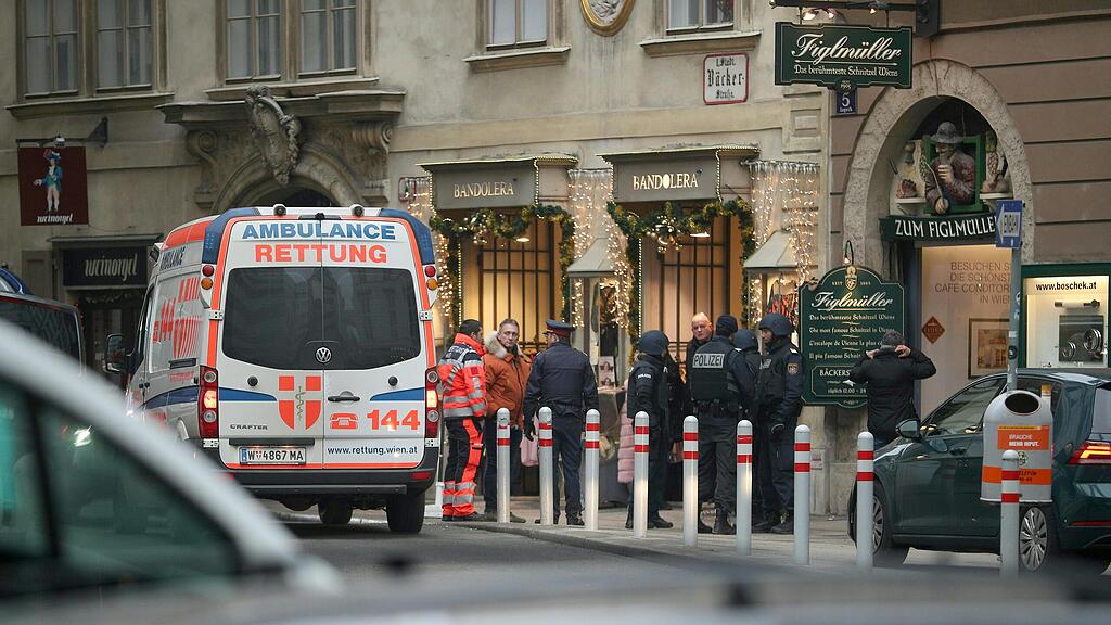 Schüsse in Wien