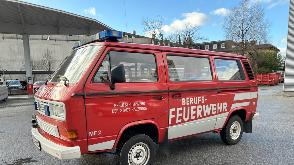 Berufsfeuerwehr Salzburg verkauft Fahrzeuge