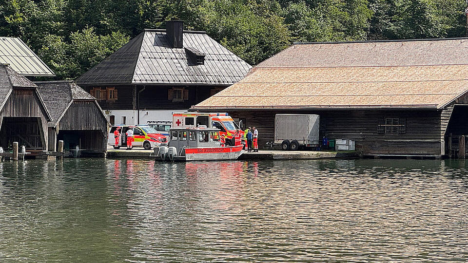 Absturz in Königssee
