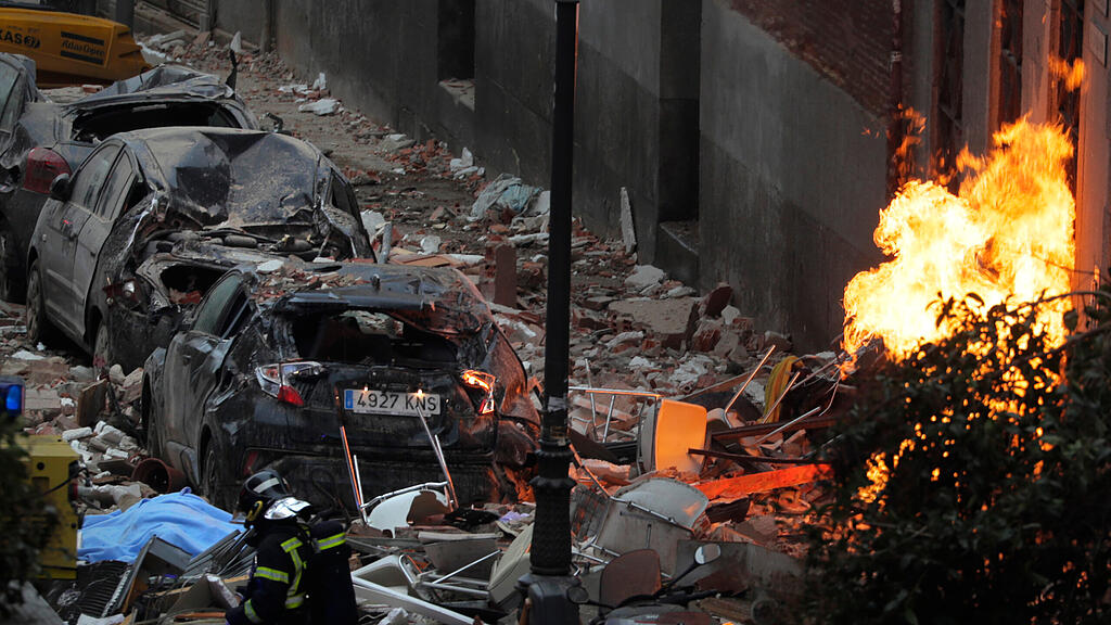 Explosion ersch\u00fcttert Madrid