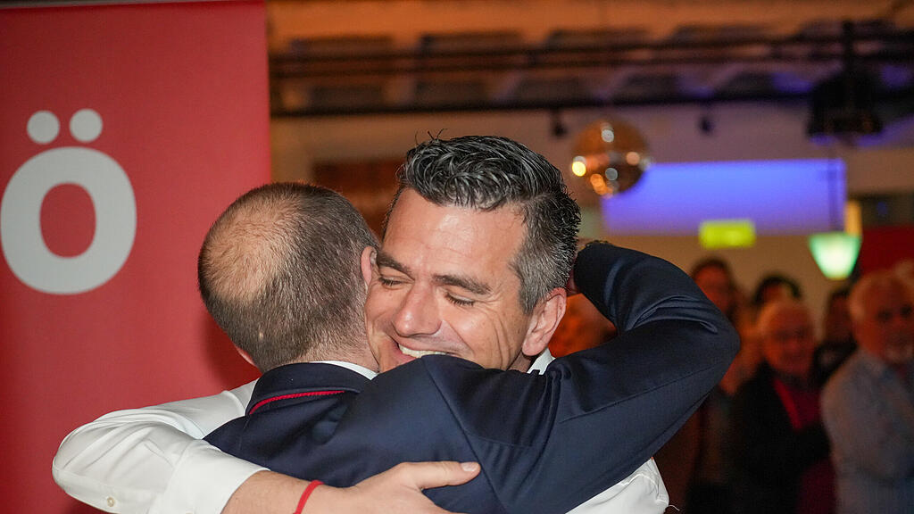 Die Wahlparty der SP\u00d6 in Salzburg