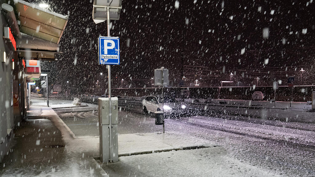 Erster Schnee in Bad Gastein