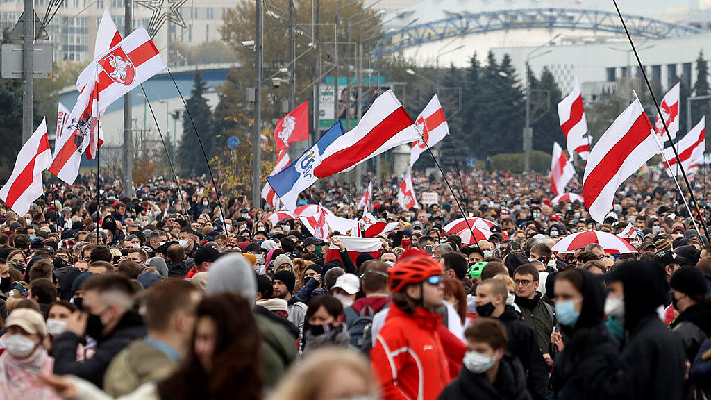 Festnahmen nach Massenprotest in Weißrussland
