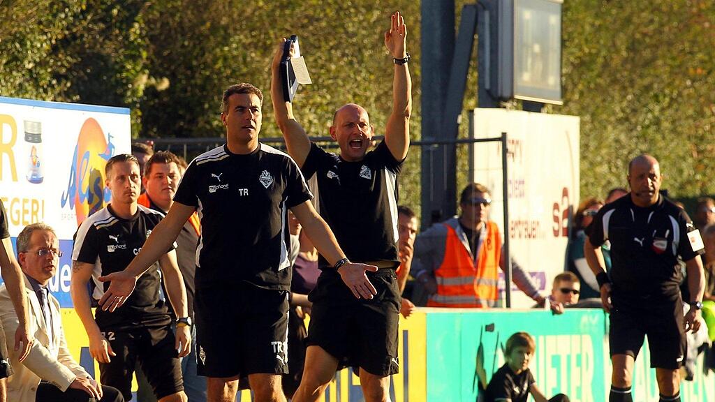 Thomas Klochan (rechts neben Thomas Hofer) ist neuer Co-Trainer.