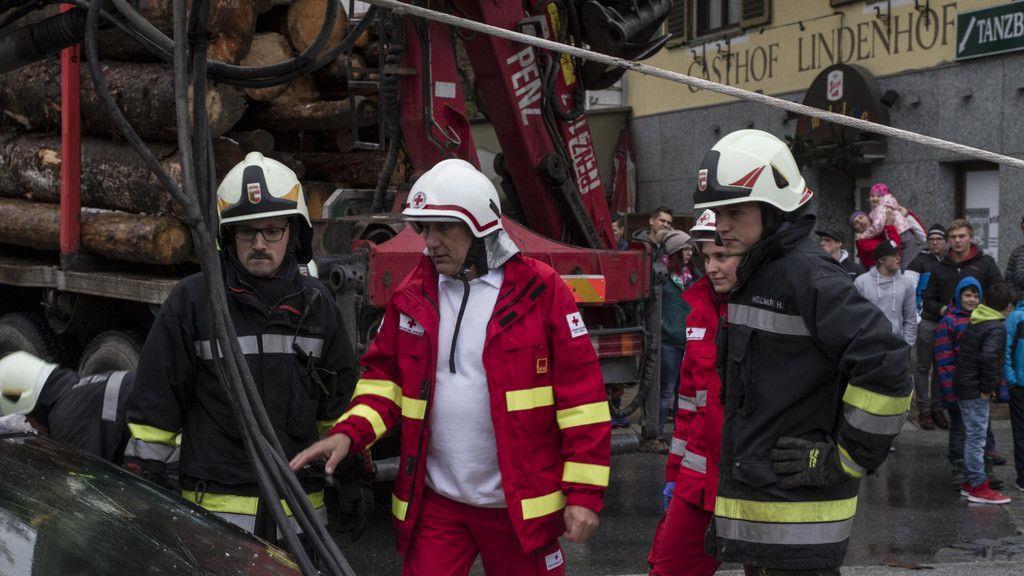 Schauübung der Rettungskräfte in St. Johann