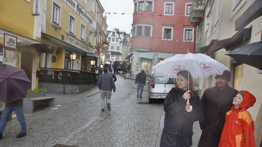 Hochwasser in Gmunden