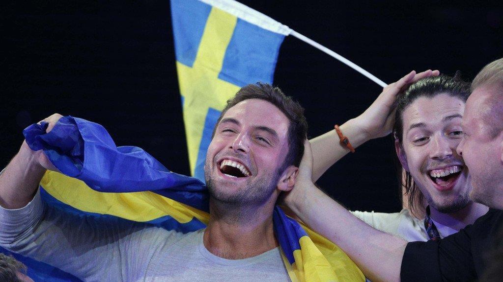So freut sich Mans Zelmerlöw, Sieger des Song Contest 2015 in Wien