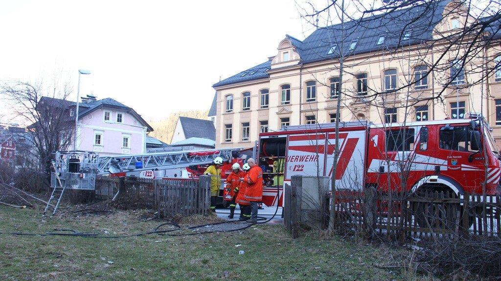 Feuerwehr verhindert Vollbrand