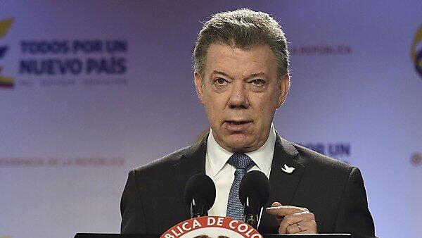 Kolumbiens Präsident Juan Manuel Santos