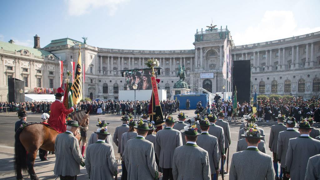 Salzburger Schützen in Wien