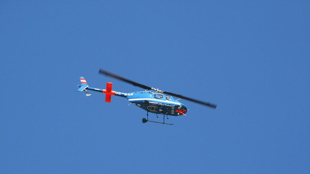 Die beiden verirrten Bergsteiger konnten unverletzt mit dem Hubschrauber geborgen werden.