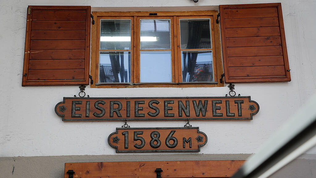 Steinschlag Eisriesenwelt