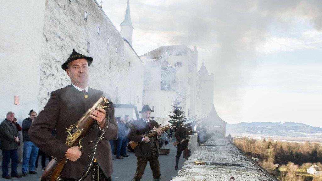 Christkindlanschießen auf der Festung