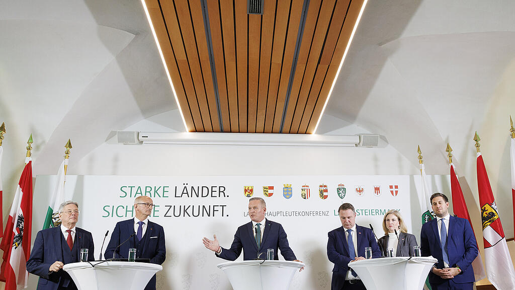 PK NACH LANDESHAUPTLEUTEKONFERENZ: KAISER / MATTLE / KUNASEK / BABLER / MEINL-REISINGER / PRLL