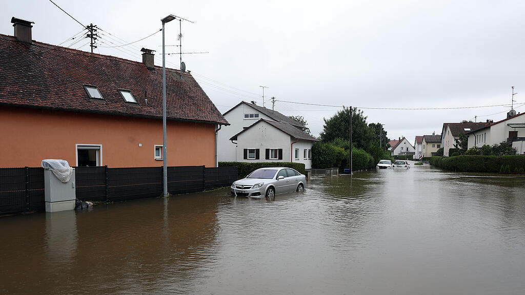 Hochwasser in Bayern, Sonntag