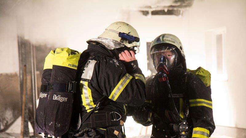 Wohnhaus in Brand
