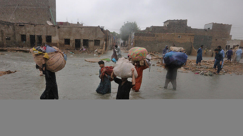 Pakistan, Überschwemmungen, Karatschi