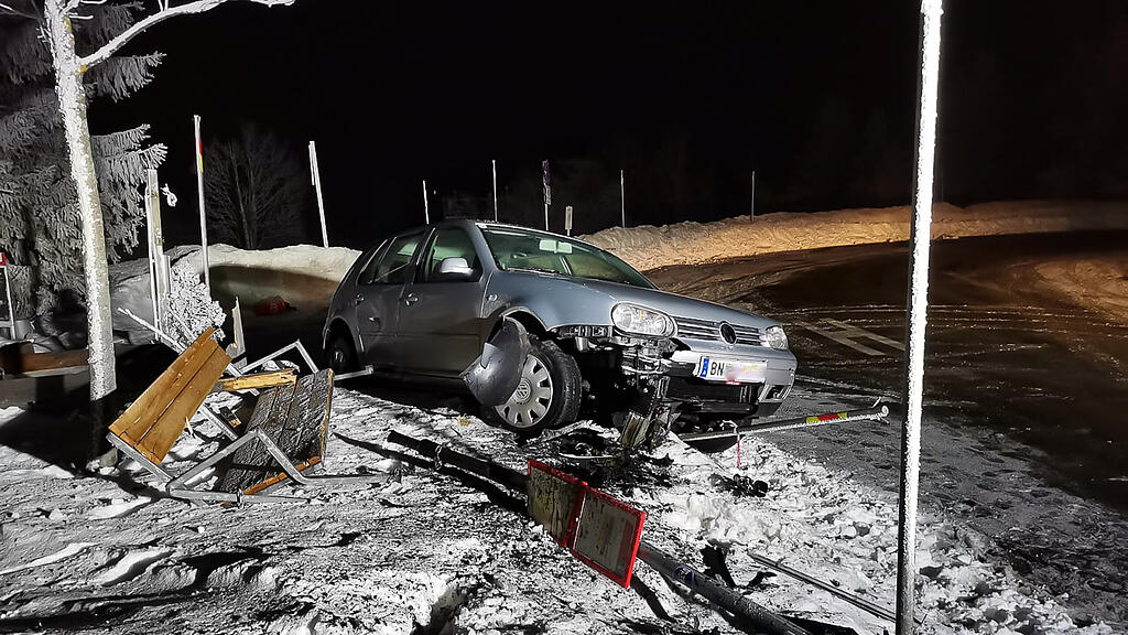Unfall am Gaisberg
