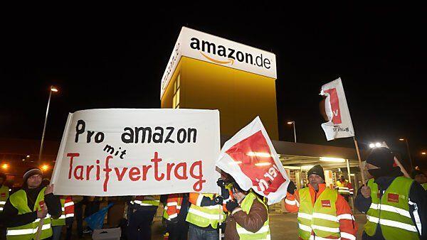 Streik bei Amazon in Koblenz