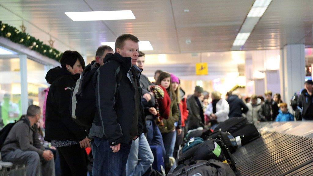 Hochbetrieb am Flughafen