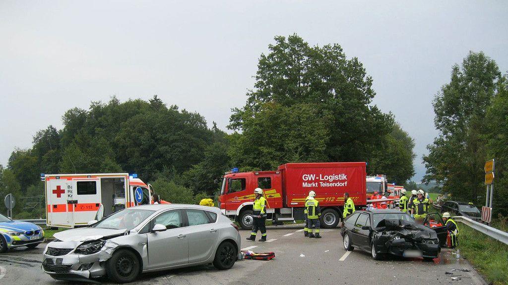 Schwerer Unfall bei Holzhausen