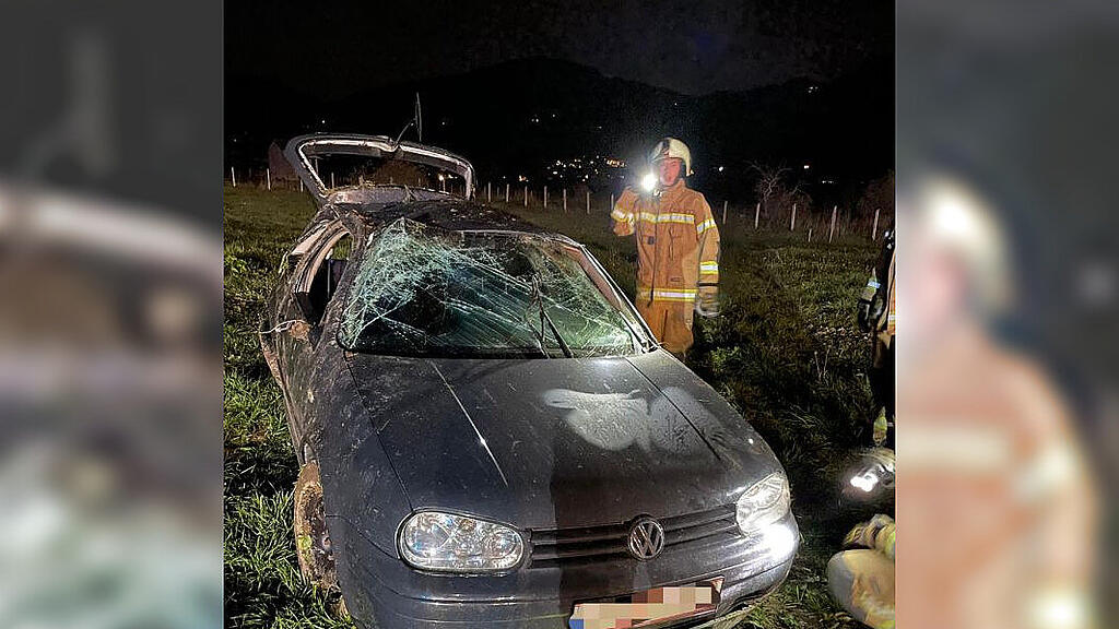 Unfall B165 Mittersill