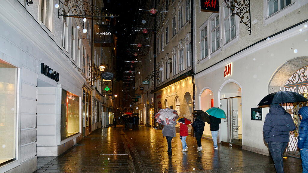 Silvester in der Stadt Salzburg