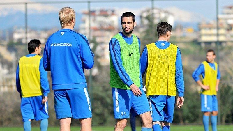 Grödig auf Trainingslager