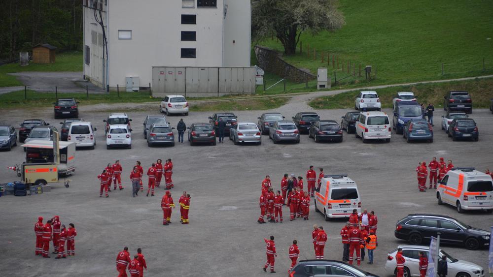 Bischofshofen: Rotes Kreuz probt den Ernstfall