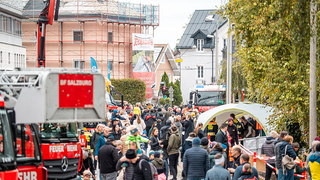 Tag der Offenen Tür bei der Berufsfeuerwehr Salzburg