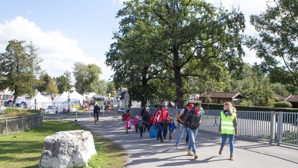 Flüchtlinge: Strom von Saalachbrücke wegverlagert