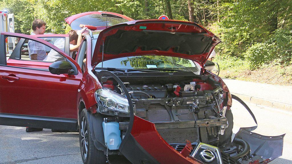 Verkehrsunfall am Thumsee