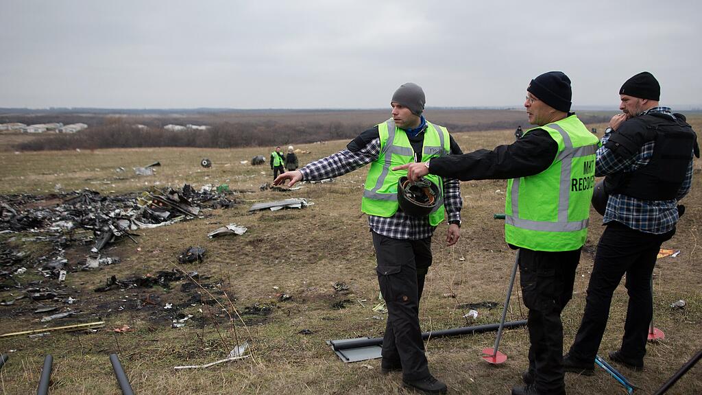 MH17, Absturzstelle